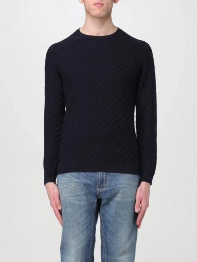 EMPORIO ARMANI SWEATER EMPORIO ARMANI MEN COLOR BLUE,F32334009