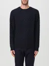 Emporio Armani Sweater  Men Color Blue In Blau
