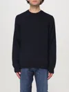 Emporio Armani Sweater  Men Color Black In Blau