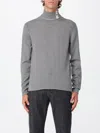 Emporio Armani Turtleneck Virgin-wool Sweater In Gray