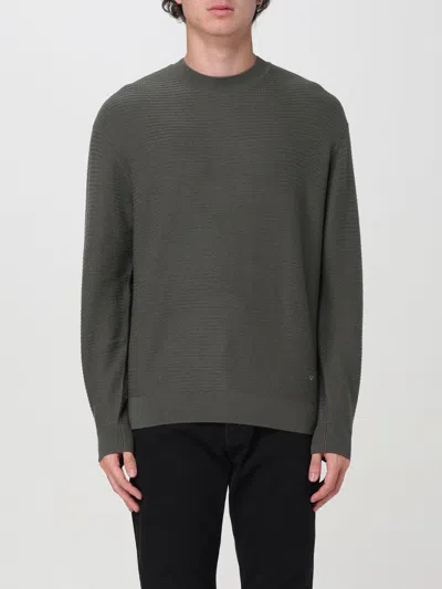 Emporio Armani Sweater  Men Color Green In Grün