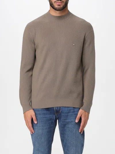 Emporio Armani Sweater  Men Color Grey In Gray