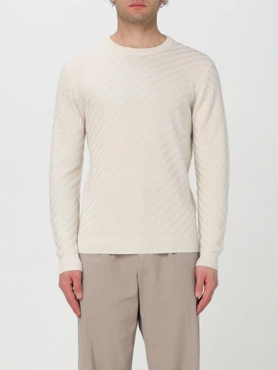Emporio Armani Sweater  Men Color Ivory In Ivory