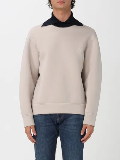 Emporio Armani Sweatshirt  Men Color Ivory In Neutral