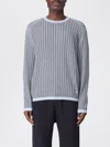 Emporio Armani Sweater  Men Color Navy In Gray