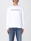 Emporio Armani Logo Print Long-sleeved Sweatshirt