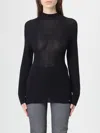 Emporio Armani Sweater  Woman Color Black In Black