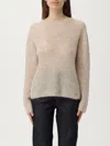 Emporio Armani Round-neck Sweater In Neutral