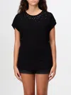 EMPORIO ARMANI TOP EMPORIO ARMANI WOMAN COLOR BLACK,G00948002