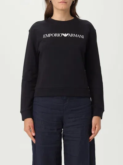 EMPORIO ARMANI SWEATER EMPORIO ARMANI WOMAN COLOR BLUE,G96018009