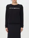 Emporio Armani Sweater  Woman Color Blue In Blau