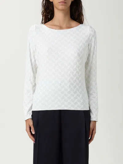 Emporio Armani Sweater  Woman Color White