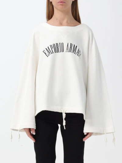 Emporio Armani Sweater  Woman Color White