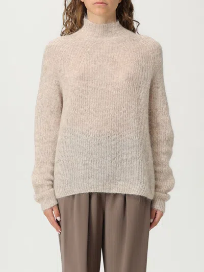 Emporio Armani Sweater  Woman Color Yellow Cream In Neutral