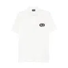Emporio Armani Essential Ea Recreate Embroidered Logo Polo In White
