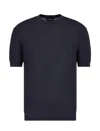 Emporio Armani Micro-pattern Jacquard Jumper