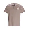 Emporio Armani Logo-patch Button-fastening Polo Shirt