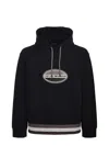 Emporio Armani Long Sleeve Sweatshirt In Black