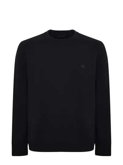 Emporio Armani Sweaters In Black