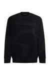 Emporio Armani Sweaters In Black