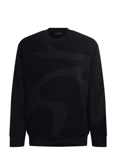 Emporio Armani Sweaters In Black