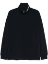Emporio Armani Logo-print Sweater In Black