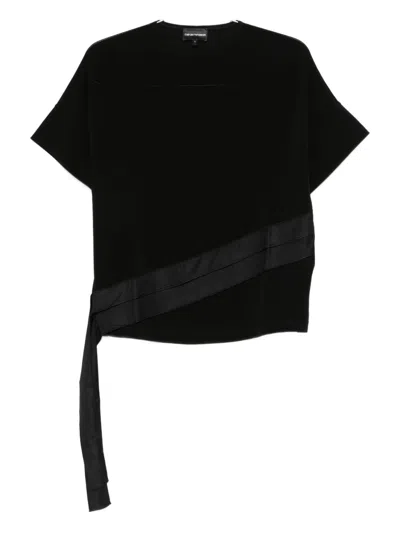 EMPORIO ARMANI SWEATERS BLACKS AND GREYS