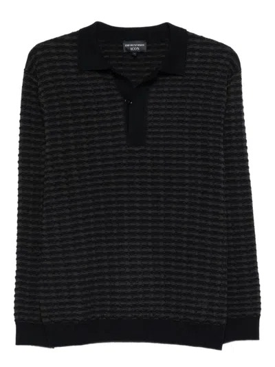 EMPORIO ARMANI EMPORIO ARMANI SWEATERS BLUE
