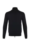 Emporio Armani Harrington Jacket In Blue