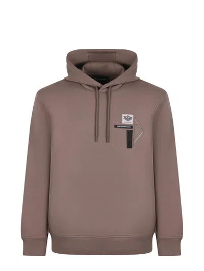 Emporio Armani Sweaters In Brown