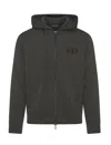 Emporio Armani Sweaters In Charcoal