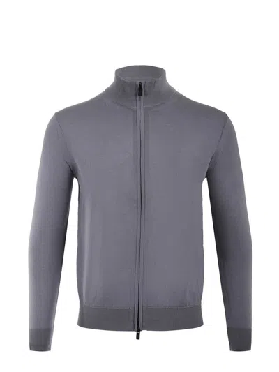 Emporio Armani Jumpers In Grey