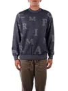 Emporio Armani Sweaters Silver In Argento Chiari E Naturali