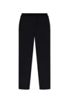 Emporio Armani Logo-appliqué Track Pants In Nero