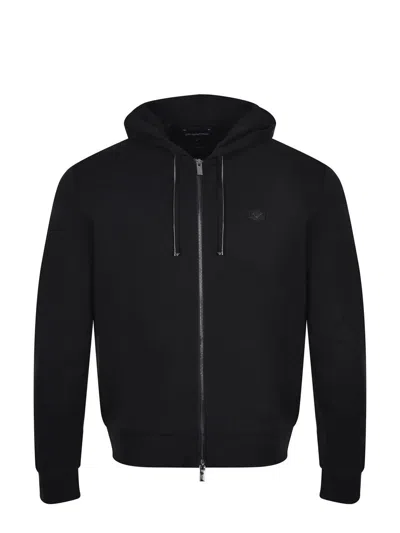 Emporio Armani Sweatshirt In Black