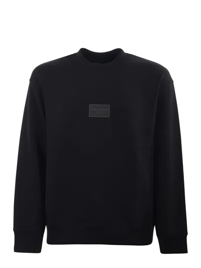 Emporio Armani Sweatshirt In Black