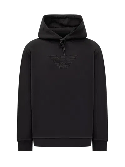 Emporio Armani Sweatshirt In Black