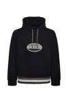 Emporio Armani Long Sleeve Sweatshirt In Black