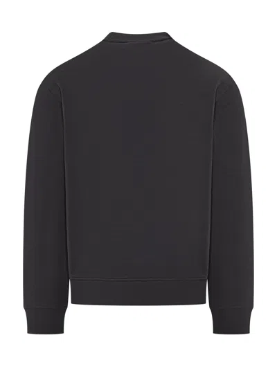 Emporio Armani Sweatshirt In Blu Navy