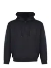 Emporio Armani Sweatshirt In Wool Blend Jersey. In Blue