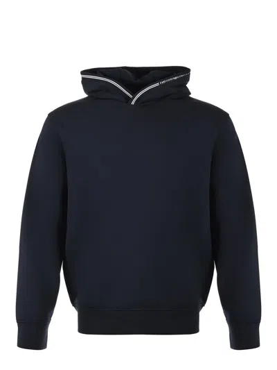 Emporio Armani Sweatshirt In Blue