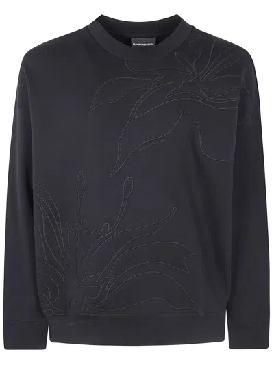 Emporio Armani Sweatshirt Clothing In Black