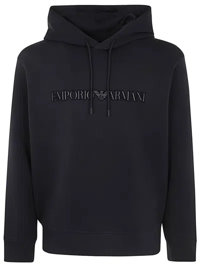 Emporio Armani Sweatshirt Clothing In Blue