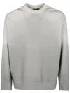 Emporio Armani Sweatshirt In Drizzle Shading