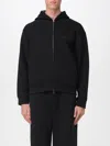 Emporio Armani Zip-up Hoodie In Black