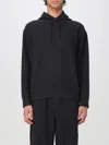 Emporio Armani Jacquard Logo Hoodie In Schwarz