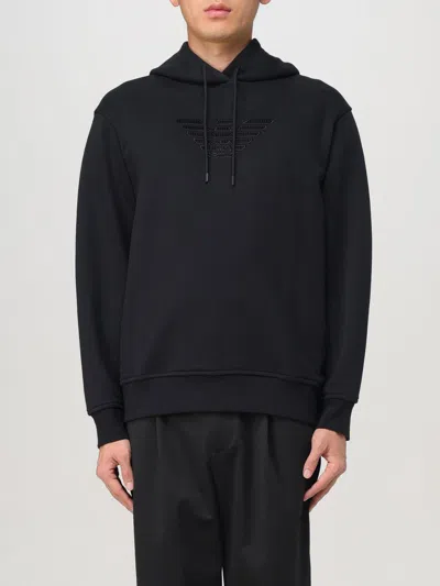 Emporio Armani Sweatshirt  Men Color Black In Schwarz