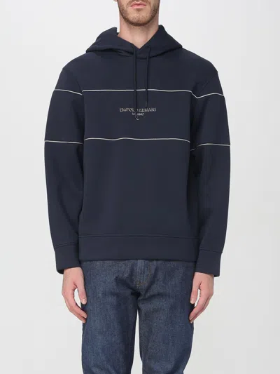 EMPORIO ARMANI SWEATSHIRT EMPORIO ARMANI MEN COLOR BLUE,434892009