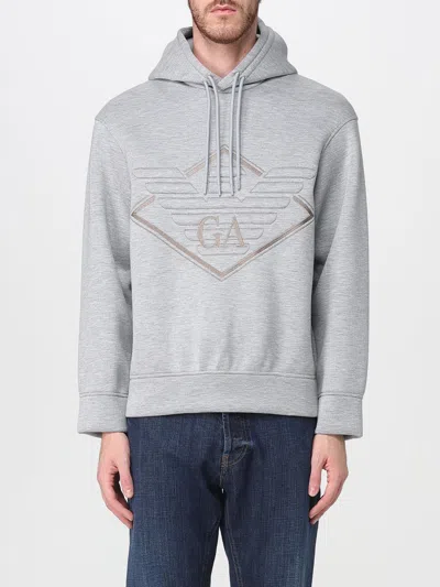 Emporio Armani Sweatshirt  Men Color Grey In Gray