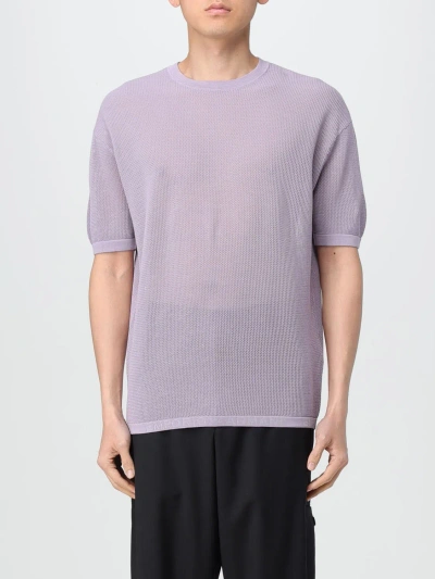 Emporio Armani Sweatshirt  Men Color Violet